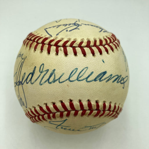 500 Home Run Club Signed Baseball Mickey Mantle Ted Williams 12 Sigs JSA