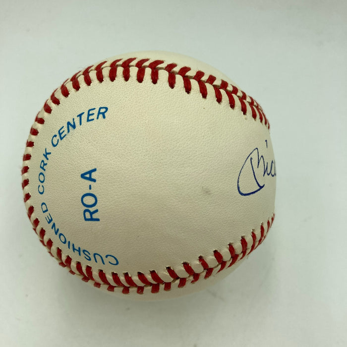 Mickey Mantle Signed American League Baseball PSA DNA Graded MINT 9