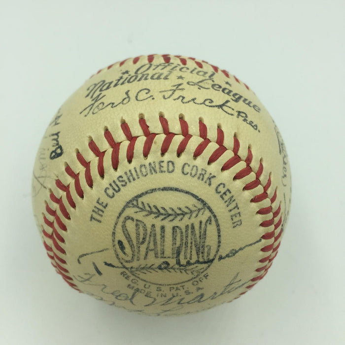 Beautiful 1949 St. Louis Cardinals Team Signed National League Baseball JSA COA