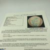 Vintage 1986 New York Mets World Series Champs Team Signed Baseball JSA COA