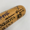 Incredible Minnesota Twins Legends Signed Bat 55 Sigs Kirby Puckett Beckett COA