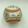 1969 Chicago Cubs Team Signed Vintage National League Baseball Ernie Banks JSA