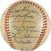 Beautiful Willie Mays Rookie 1951 New York Giants Team Signed Baseball PSA DNA