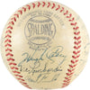 The Finest Jackie Robinson Rookie 1947 Brooklyn Dodgers Team Signed Baseball PSA