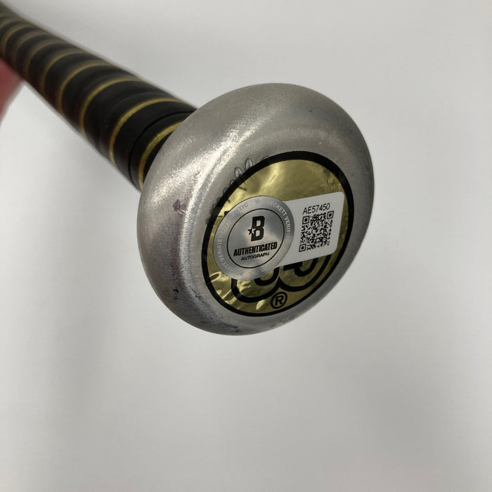Michael Jordan 1993 Michael Jordan's Air Force Team Signed Baseball Bat Beckett