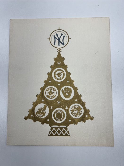 1976 New York Yankees Team Signed Scorebook Beckett COA