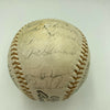 1955 Brooklyn Dodgers W.S. Champs Team Signed Baseball Jackie Robinson JSA COA