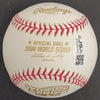2004 Boston Red Sox World Series Champs Team Signed Baseball David Ortiz JSA