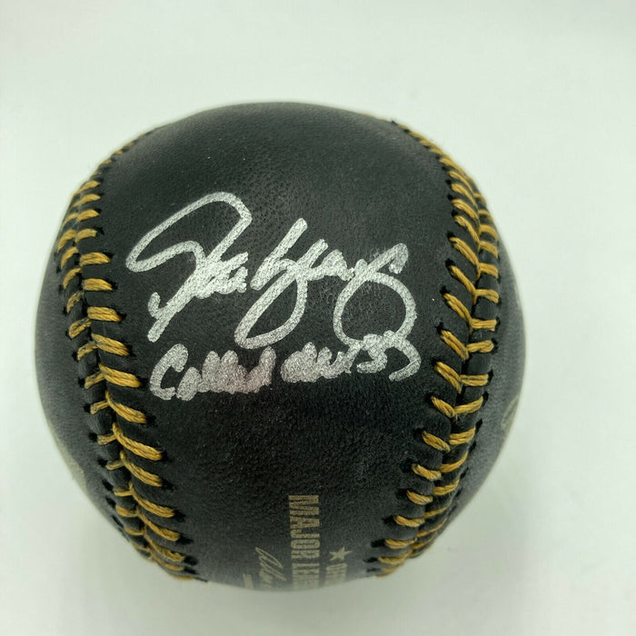 Reggie Jackson 1977 World Series 3 Home Runs Signed Baseball With Pitchers JSA