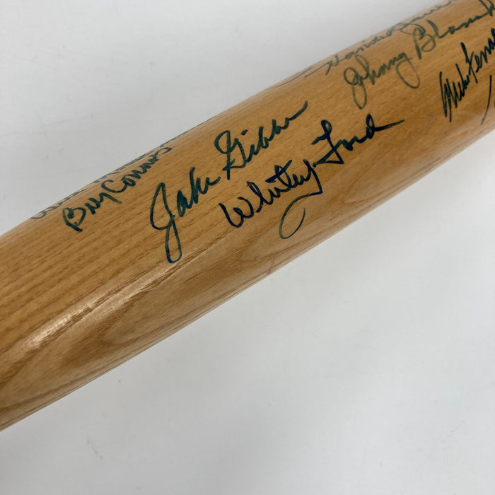 Mickey Mantle New York Yankees Legends Multi Signed Baseball Bat Beckett COA