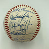 1991 Los Angeles Dodgers Team Signed Baseball Gary Carter Eddie Murray Beckett