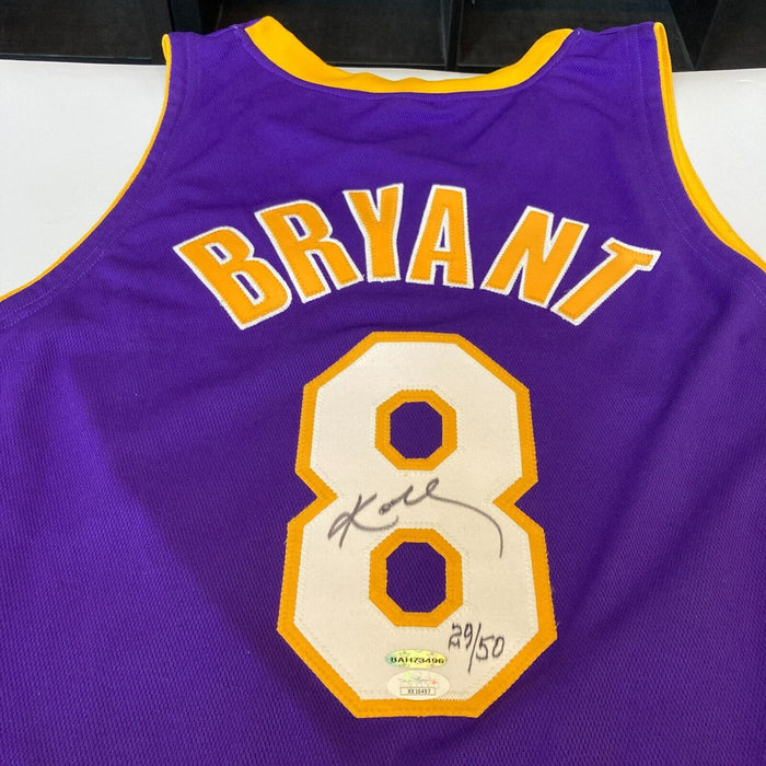 Kobe Bryant Signed 1999 Los Angeles Lakers Game Issued Jersey UDA & JSA COA