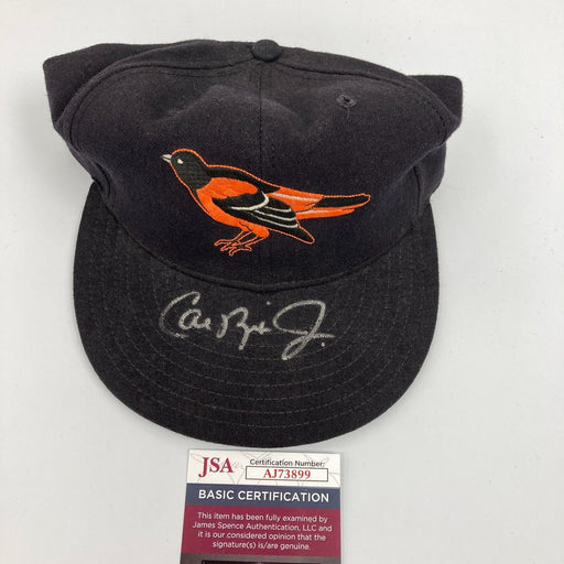 Cal Ripken Jr. Signed Vintage 1980's Baltimore Orioles Game Model Hat JSA COA
