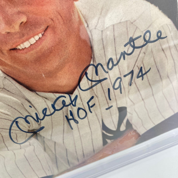 Mickey Mantle "HOF 1974" Signed 1962 Sports Illustrated PSA 9 MINT Auto