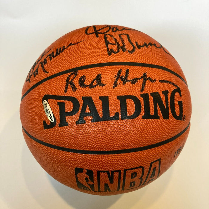 1972-73 New York Knicks NBA Champs Team Signed NBA Game Basketball UDA COA