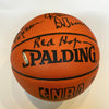 1972-73 New York Knicks NBA Champs Team Signed NBA Game Basketball UDA COA