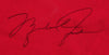 Michael Jordan Rookie Era Signed 1980's Sand Knit Chicago Bulls Jersey Beckett