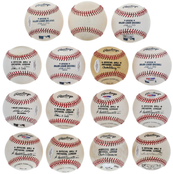 1955 Brooklyn Dodgers W.S. Team Signed Baseball Collection 29 Balls PSA JSA COA