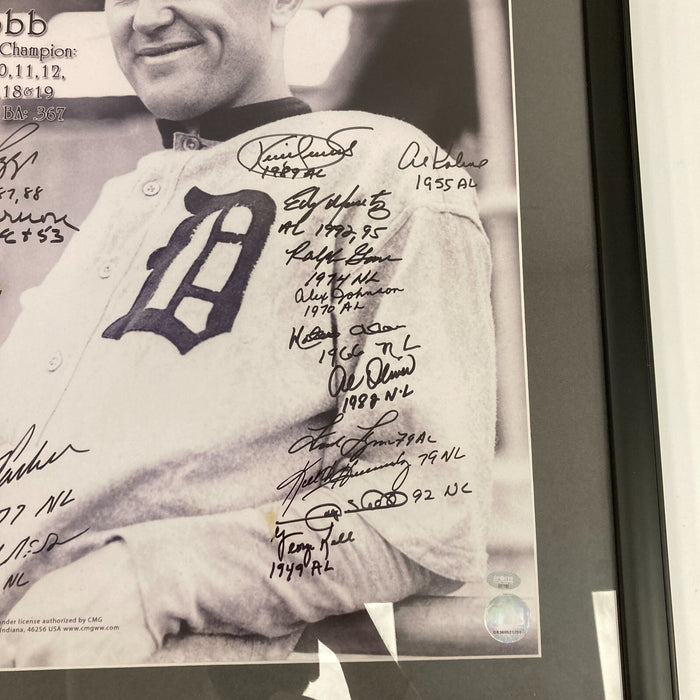 Batting Champions Signed 16x20 Photo 19 Sigs With Kirby Puckett Fanatics