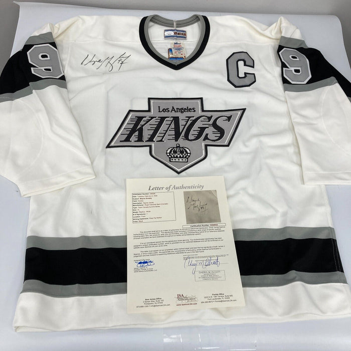 Wayne Gretzky Signed Los Angeles Kings Authentic Game Model CCM Jersey JSA COA