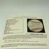 Hall Of Fame Veterans Committee Signed Baseball Ted Williams Stan Musial JSA