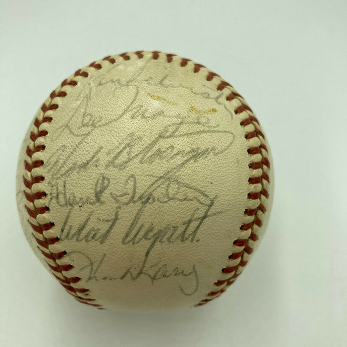 1964 Milwaukee Braves Team Signed National League Baseball PSA DNA COA