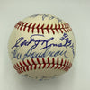 Stunning 1960's Hall Of Fame Multi Signed Baseball 22 Sigs PSA & Beckett COA