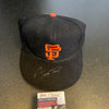 Willie Mays Signed Autographed San Francisco Giants Game Model Baseball Hat JSA