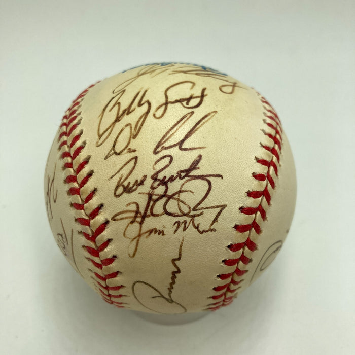 1998 Tampa Bay Rays Inaugural Season Team Signed American League Baseball