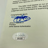 Mickey Mantle Joe Dimaggio New York Yankees Greats Signed Baseball 35 Sigs JSA