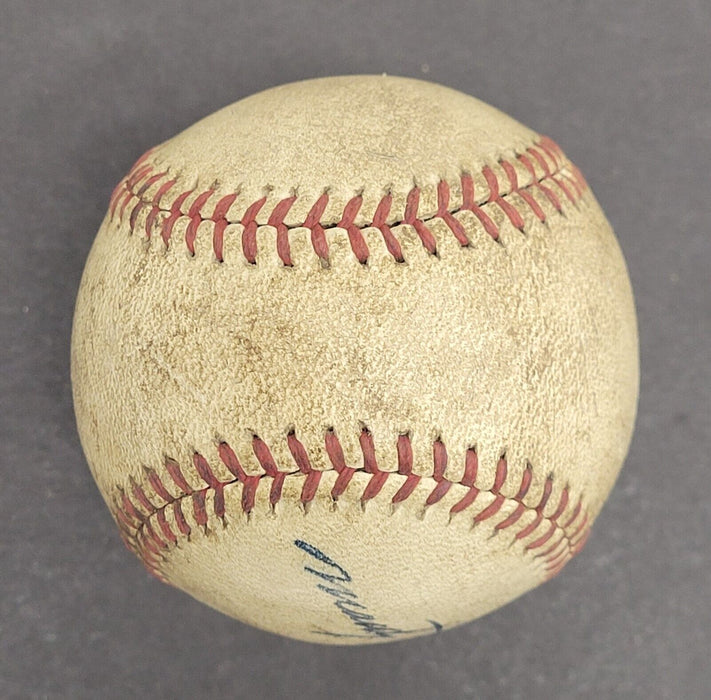 RARE Monty Stratton Single Signed Vintage Baseball Beckett COA