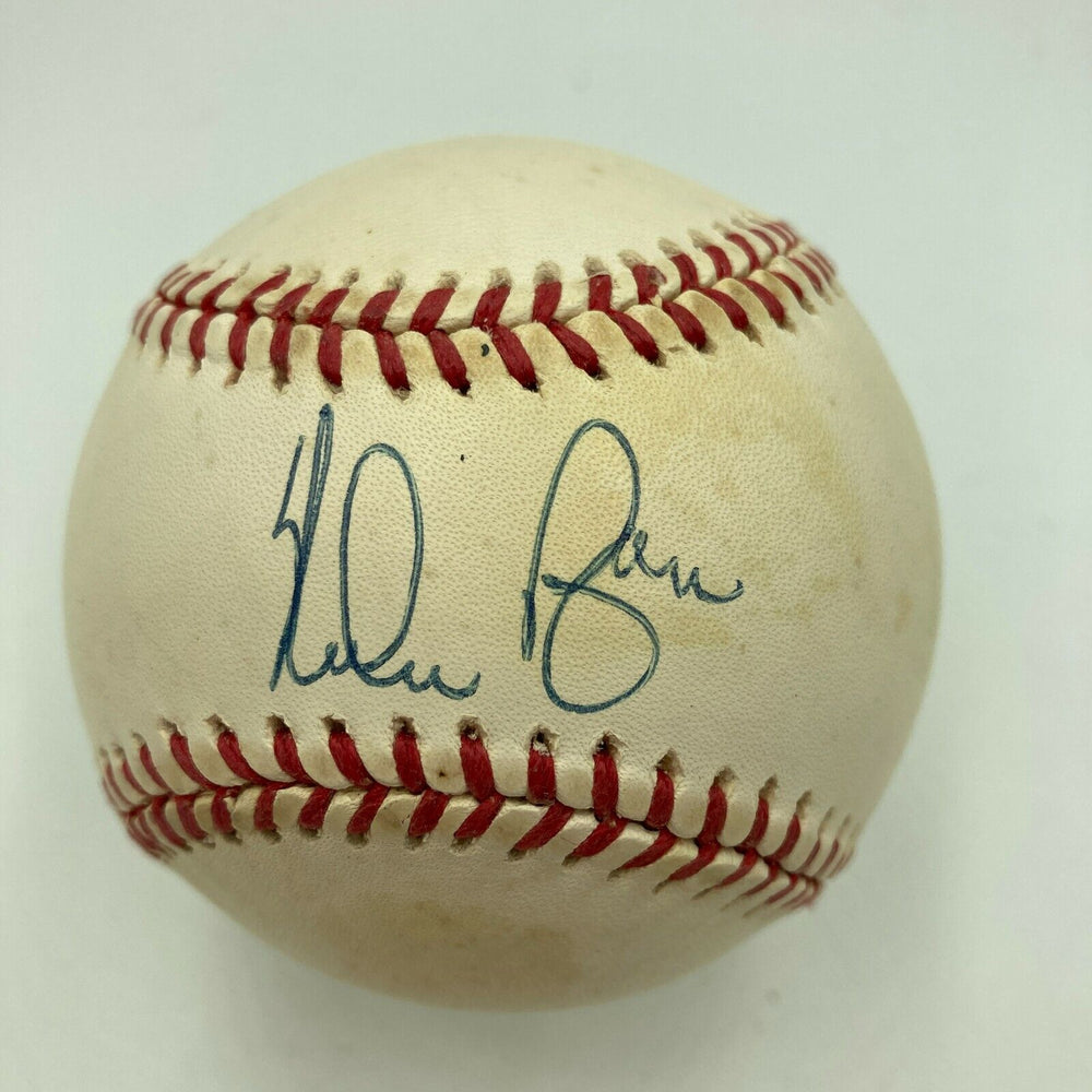 Nolan Ryan Signed Official 1980's American League Baseball JSA COA