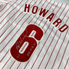 Ryan Howard Signed & Inscribed "58 HR's" Philadelphia Phillies Jersey With COA