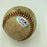 JEFF BURROUGHS Signed Game Used 1970's  American League Baseball PSA DNA COA