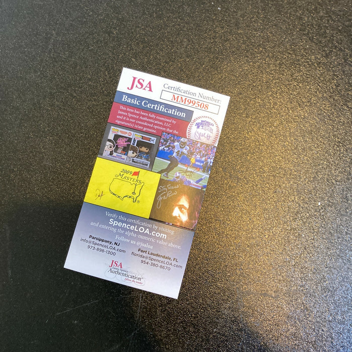 Jim The Anvil Neidhart Signed Vintage WF Wrestling VHS Movie JSA COA