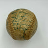 1954 Cuba Winter League Negro League Legends Signed Game Used Baseball JSA COA