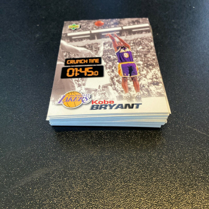 1996-97 Upper Deck Crunch Time Basketball Complete Set 40 Cards With Kobe Bryant