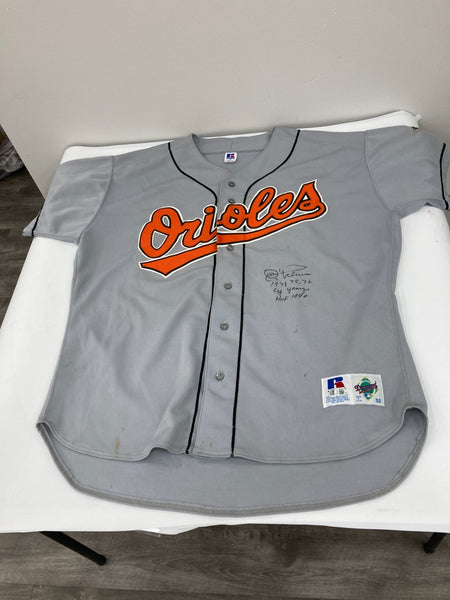 Jim Palmer "1973, 75, 76 Cy Young HOF 1990" Signed Orioles Jersey Beckett Holo