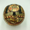 Beautiful Mickey Mantle Hand Painted George Sosnak Folk Art Signed Baseball
