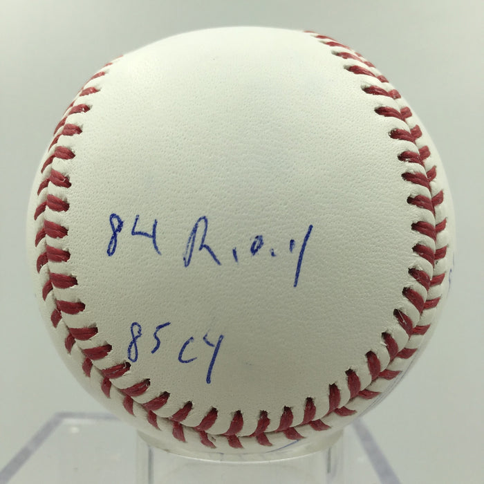 Dwight Doc Gooden Signed Heavily Inscribed MLB Baseball PSA DNA COA