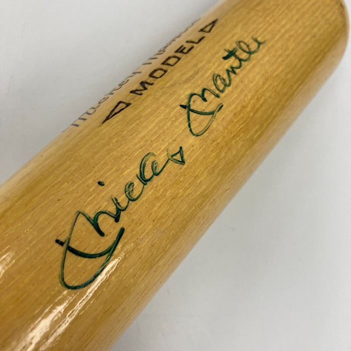 Mickey Mantle Signed Adirondack Game Model Baseball Bat JSA COA