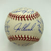 2009 New York Yankees World Series Champs Team Signed Baseball Derek Jeter JSA