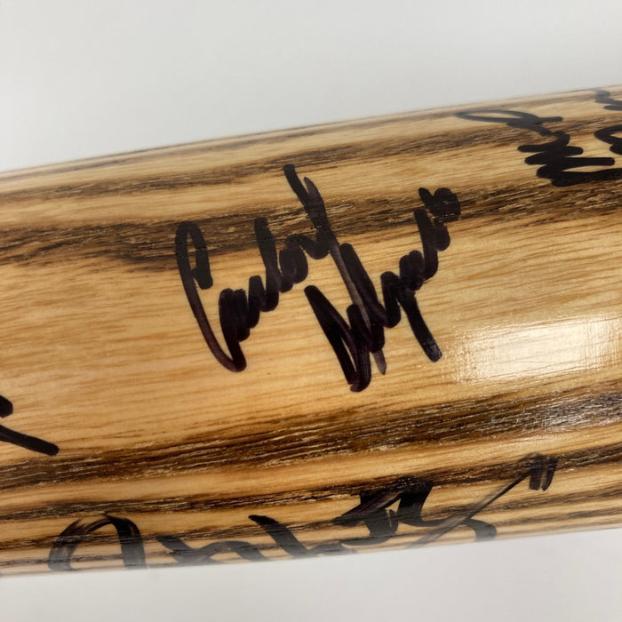1997 Toronto Blue Jays Team Signed Baseball Bat Roger Clemens 25+ Sigs JSA