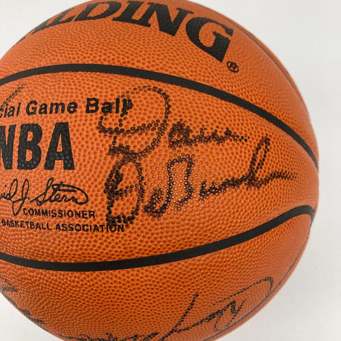 1969 - 1970 New York Knicks NBA Champs Team Signed Basketball JSA