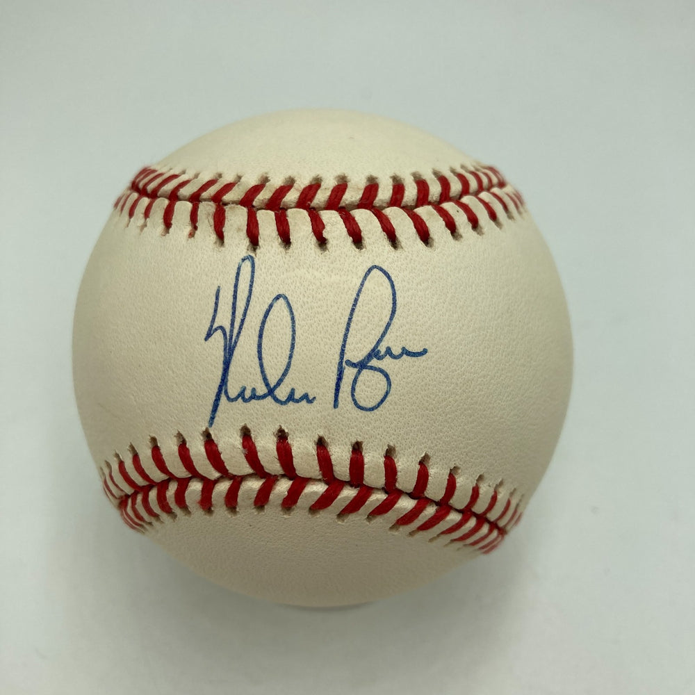 Nolan Ryan Signed Official American League Baseball JSA COA