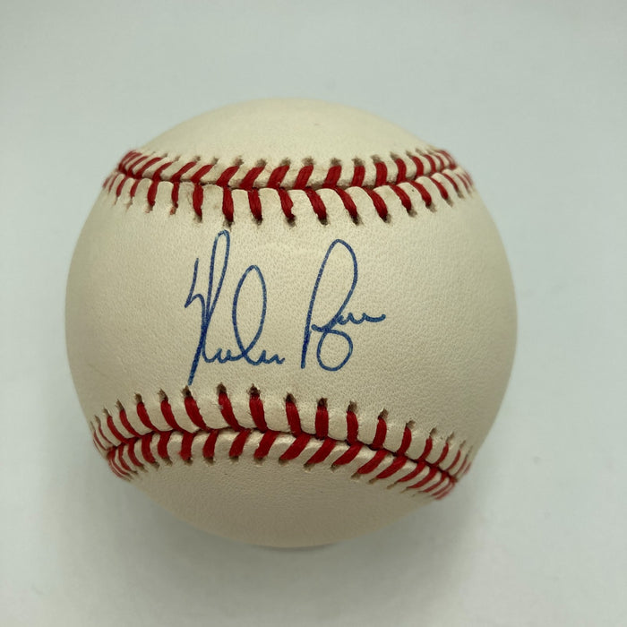 Nolan Ryan Signed Official American League Baseball JSA COA
