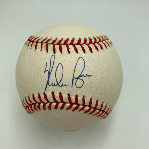Nolan Ryan Signed Official American League Baseball JSA COA