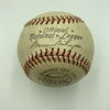 Ron Santo Playing Days Signed 1960's National League Giles Baseball JSA COA