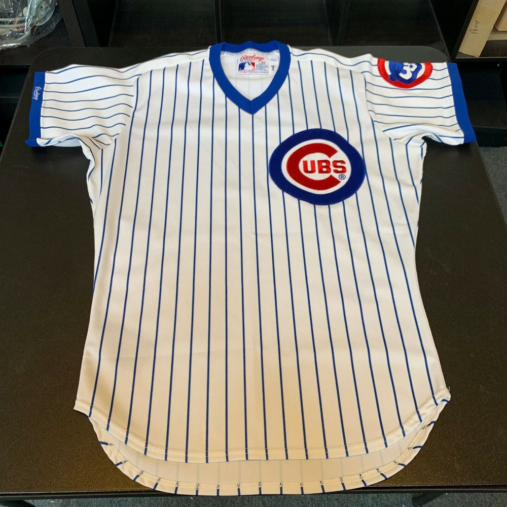 1988 Mark Grace Rookie Game Used Chicago Cubs Jersey With Dave Miedema COA RARE