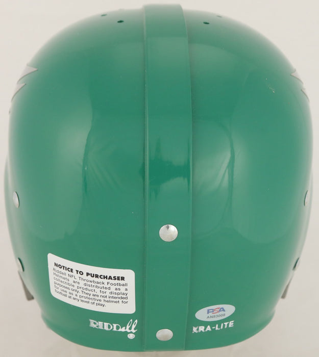 Steve Van Buren Signed Authentic Philadelphia Eagles Full Size Helmet PSA DNA